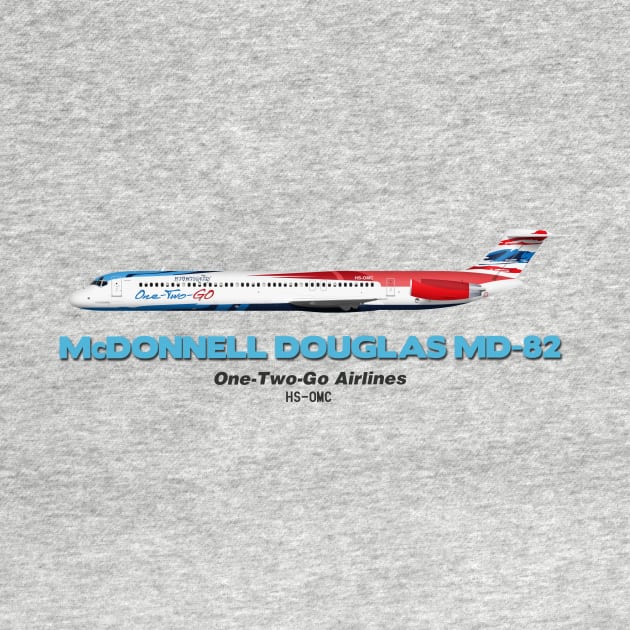 McDonnell Douglas MD-82 - One-Two-Go Airlines by TheArtofFlying